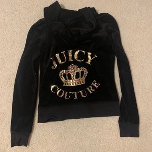 Juicy Couture Velvet Zip Up